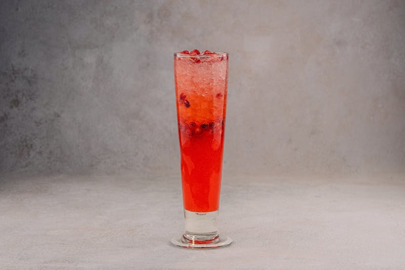 Italian craft soda blood orange sparkling