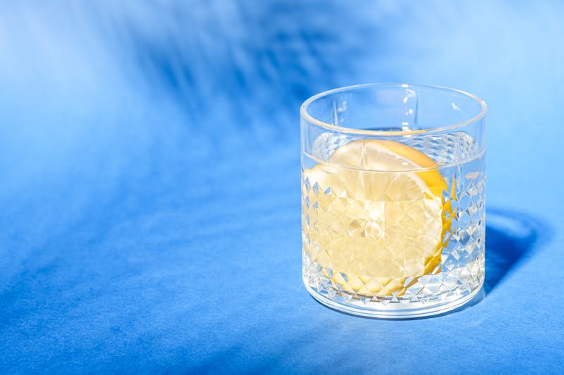 sparkling water with citrus infusion