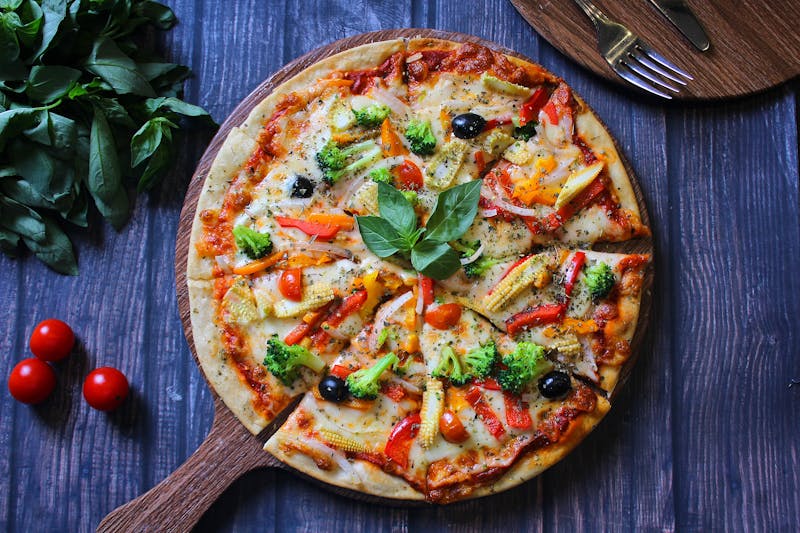 luce pizza pepperoni supreme with extra cheese
